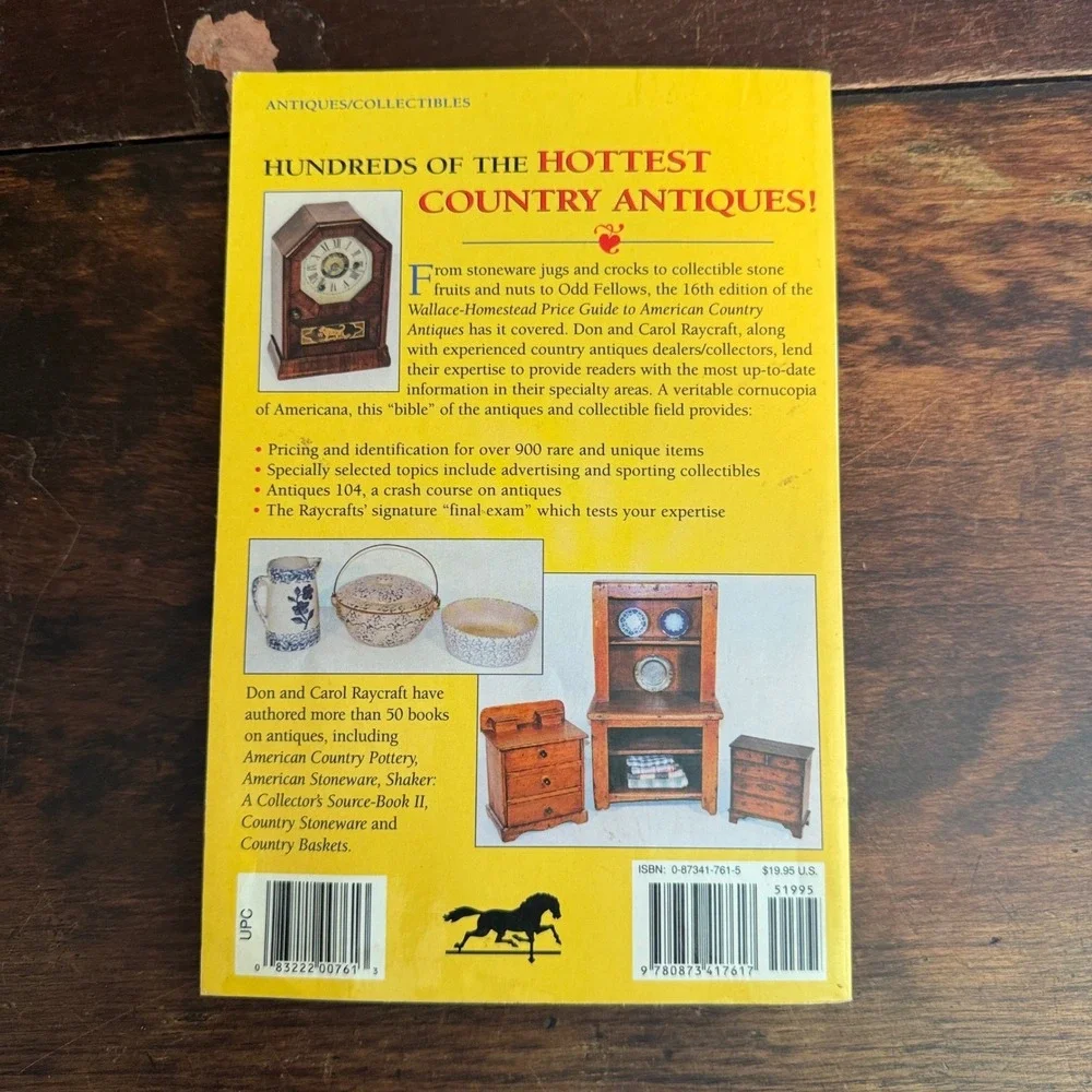 Wallace-Homestead‎ Price Guide To American Country Antiques 16th Edition